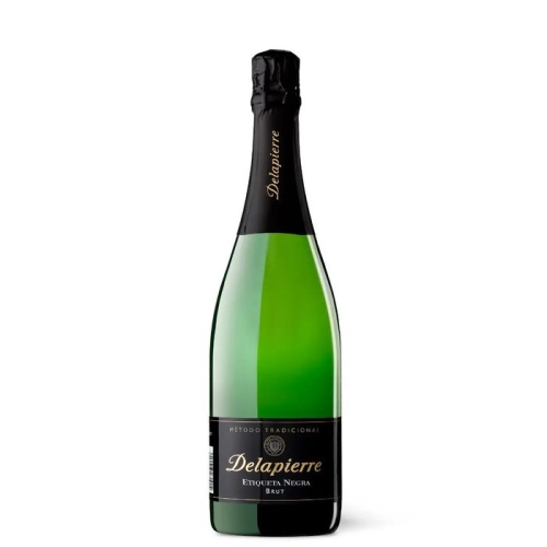 CAVA DELAPIERRE ETIQ. NEGRA BRUT 0.75 L.