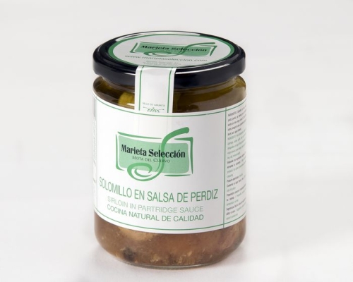 SOLOMILLO EN SALSA PERDIZ 450 G.MARIETA SOLOMILLO EN SALSA PERDIZ 450 G.MARIETA
