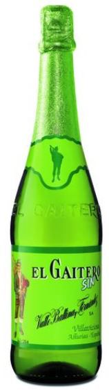 SIDRA GAITERO SIN ET.VERDE 0,75L.