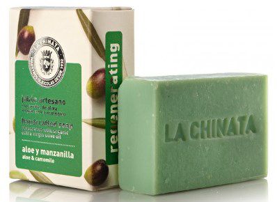 JABON ALOE MANZANILLA REGANERADOR 100GR.